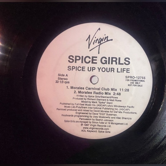 Promo LP of Spicegirls’ Spice Up Your Life - Picture 1 of 6